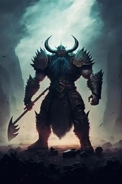 Giant slayer Stock Illustration