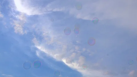 Giant soap bubbles 3 Stock-Footage 89057720