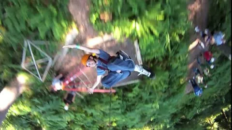 Giant swing Stock Footage 12211968