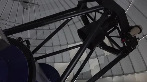 Giant telescope in 4K Stock Footage 296273512