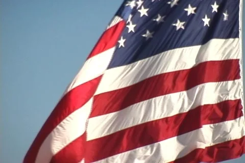Giant U.S. Flag 스톡 동영상 362384