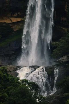 Giant waterfall 库存照片