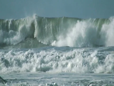 Giant Wave Stock Footage 946843