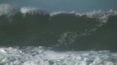 Giant wave Stock Footage 11527606