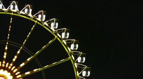 Giant wheel in bleed Video stock 4449333