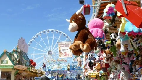 Giant wheel; Germany; Bremen; Easter meadow Stock Footage 239518514