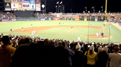 Giants Baseball Statium Video stock 788701