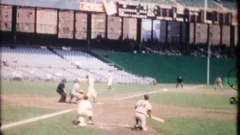 Watch rare footage of the Giants' final game at the Polo Grounds in vivid  color