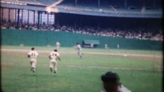 Watch rare footage of the Giants' final game at the Polo Grounds in vivid  color