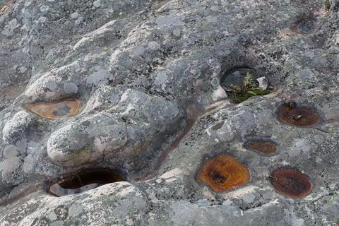 Giant´s kettle. Stock Photos