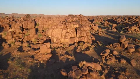Giant's Playground, Quivertree Forest Stock Footage 276578761