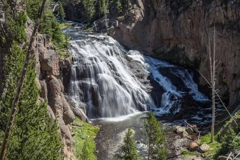 Gibbon Falls Stock Photos