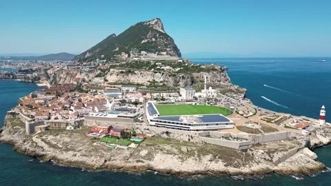 Gibraltar, Iberian Peninsula Stock Footage 268038175
