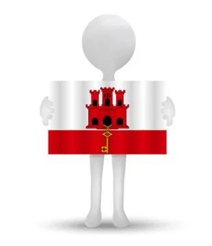 Gibraltar Stock Illustration