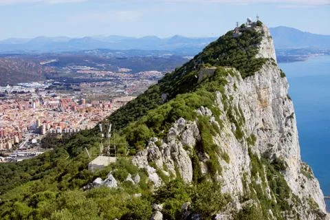 Gibraltar Rock Stock-Fotos