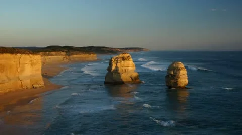 Gibson Steps in Australia, time-lapse Stock Footage 10797613