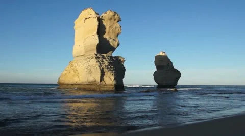 Gibson Steps, morning Stock Footage 10799080