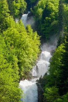 Giessbach waterfalls Foto stock