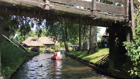 Giethoorn Stock Footage 89914180