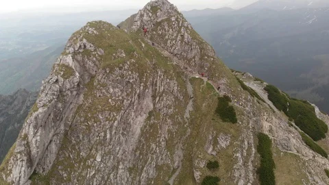 Giewont mountain Poland 動画素材 129310913