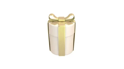 Gift 3d icon animation. Stock Footage 292154776
