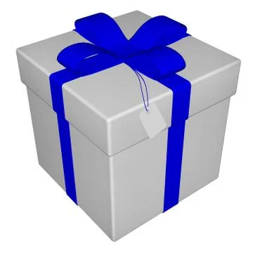 Gift - 3D render Stock Illustration