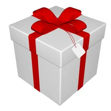 Gift - 3D render Stock Illustration