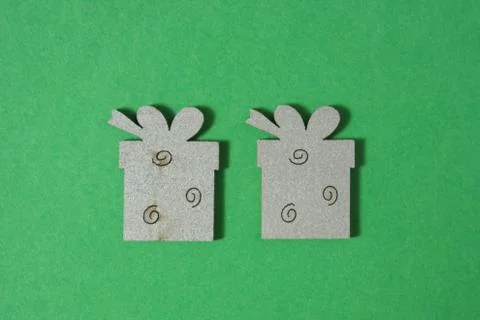 Gift background Stock Photos