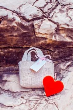 Gift on background Stock Photos