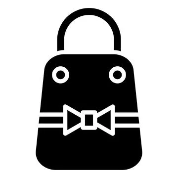 Gift bag Vector Icon Design Illustration Illustrazione stock