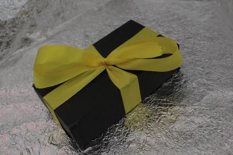 Gift on a beautiful background Foto stock
