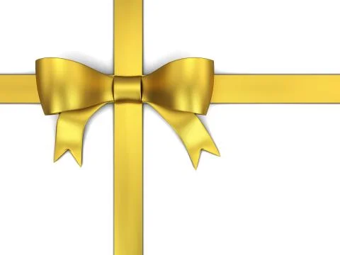 Gift bow Stock Illustration