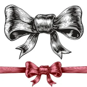 Gift bow Stock-Illustration