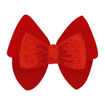 Gift Bow Illustration Stock Illustration