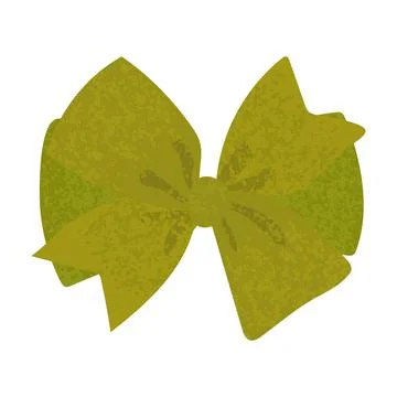 Gift Bow Illustration Stock Illustration