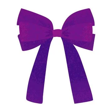 Gift Bow Illustration Stock Illustration