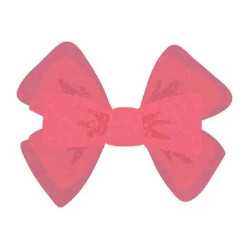 Gift Bow Illustration Stock Illustration