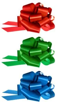 Gift bow Stock Photos