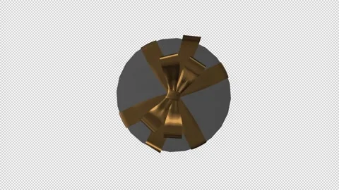 Gift Box 3D Colourful Rotating Animation Alpha Background Stock Footage 221174847