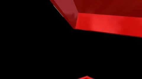 Gift Box and Lid Stock Footage 567823