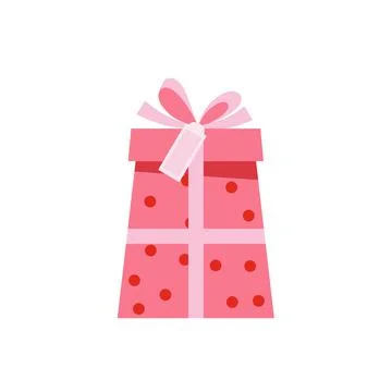 Gift box for any holiday, vector illustration Stock-Illustration