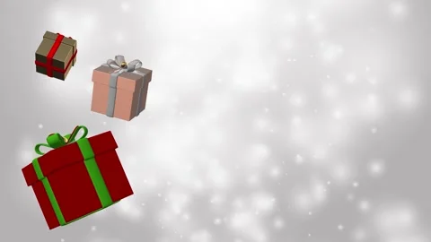 Gift Box Background. Celebration Concept. Video stock 346739819