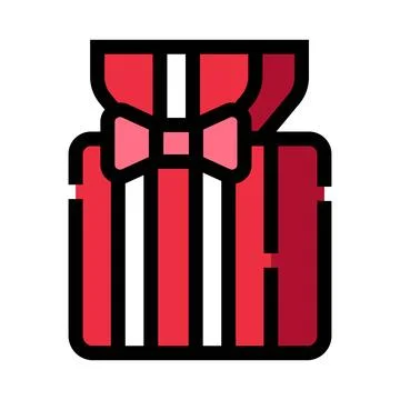 Gift box celebrating special occasions and holidays Stock Illustration