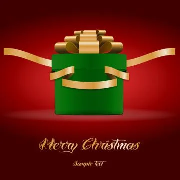 Gift Box for Christmas Stock Illustration