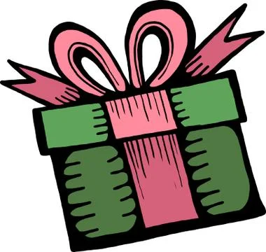 Gift Box Clip Art Stock-Illustration