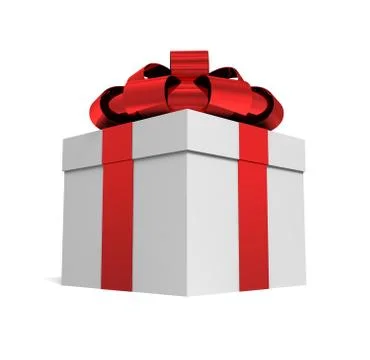 Gift box concept 3d illustration イラスト素材