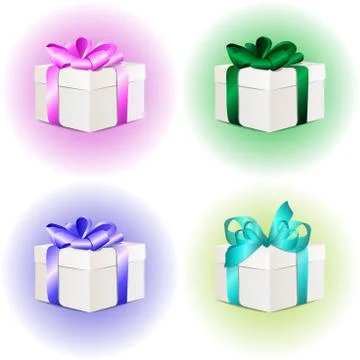 Gift box concept Stock Illustration
