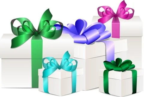 Gift box concept Stock Illustration
