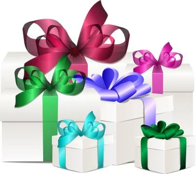 Gift box concept Stock Illustration