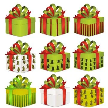 Gift box concept Stock Illustration